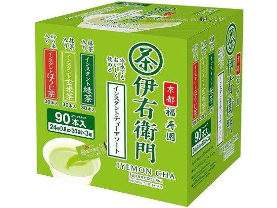 樂天商城 - 【2セット】宇治の露製茶 伊右衛門 インスタントスティックアソート 90本入【F倉庫】