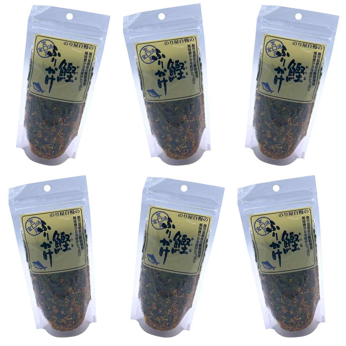 【商品説明】 通宝海苔 通宝 かつおふりかけ 40g の 商品概要 のり屋自慢のふりかけ のり屋自慢のふりかけです。風味豊かなの海苔がたっぷり入っています。化学調味料無添加です。 内容量:40g セット内容:6個 【商品スペック】 通宝海苔 通宝 かつおふりかけ 40g の商品スペック その他 ●名称:ふりかけ ●原材料名:味付削りぶし(かつお削りぶし、砂糖、食塩、その他)(大豆・小麦を含む)(国内製造)、いりごま、乾のり、でん粉、抹茶風味顆粒(鶏肉を含む)、しょうゆ、砂糖、あられ、食塩、みりん、果糖、酵母エキス、発酵調味料、煮干、焼きえび、魚介エキス、かつお削りぶし、黒糖蜜、デキストリン、昆布、乾しいたけ、焼きあご(飛魚) ●内容量:40g ●賞味期限:枠外上部に記載 ●保存方法:直射日光、高温多湿を避け、常温で保存してください。 ●栄養成分表示 100g当たり:エネルギー 435kcal、たんぱく質 32.3g、脂質 17.2g、炭水化物 37.8g、食塩相当量 7.1g 他の通宝海苔の食品&飲料・お酒を探す 食品&飲料・お酒 通宝海苔>乾物 通宝海苔>ふりかけ 通宝海苔 メーカーのホームページ メーカー都合により、パッケージや内容が変更となる場合がございます。パッケージ変更を理由とした返品は承っておりません。