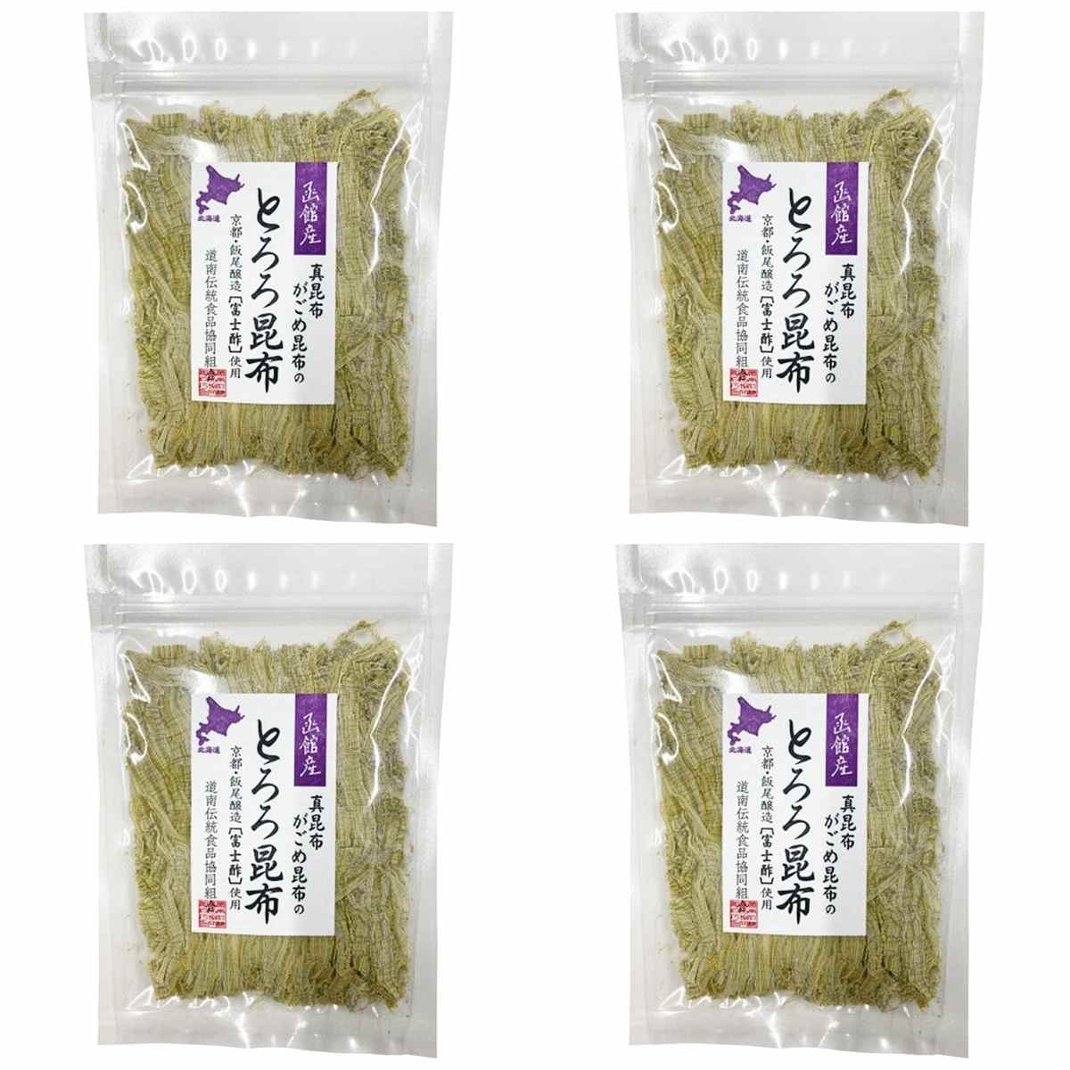 【商品説明】 道南伝統食品協同組合 函館産とろろ昆布(富士酢使用) 30g の 商品概要 昆布とお酢のみで作った昔ながらのとろろ昆布です。 北海道道南地区の「函館産真昆布」ととろみ豊かな「がごめ昆布」を7:3でブレンドしました。☆サラダにパスタ、スープに自由にトッピングして・・・。☆白身の刺身に絡めると5分で上品な昆布締めに。温かいうどん、そばやおにぎり、お吸い物の具材に・・・。おむすびに海苔のかわりにまいて・・・。一杯分のお吸い物(味噌汁)の目安は約2.5gです。 内容量:30g セット内容:4個 【商品スペック】 道南伝統食品協同組合 函館産とろろ昆布(富士酢使用) 30g の商品スペック その他 ●原材料:真昆布(北海道函館産)、がごめ昆布(北海道函館産)、米酢 ●保存方法:直射日光、高温多湿を避けて保存してください。 他の道南伝統食品協同組合の食品&飲料・お酒を探す 食品&飲料・お酒 道南伝統食品協同組合>乾物 道南伝統食品協同組合>昆布 道南伝統食品協同組合 メーカー都合により、パッケージや内容が変更となる場合がございます。パッケージ変更を理由とした返品は承っておりません。