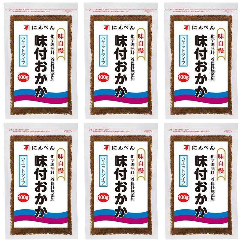 にんべん 業務用 無添加 味付けおかか 100g × 6【Y倉庫】