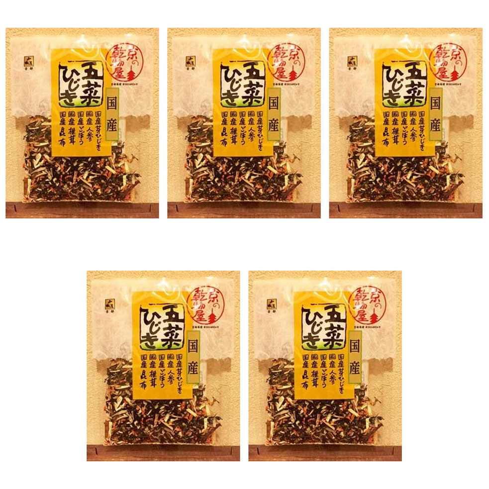 【商品説明】 真田 国産 五菜ひじき の 商品概要 国産 五菜ひじき ひじき、人参、ごぼう、椎茸、昆布、五種類の国産原料のみをミックスした便利な食材です。 五菜ひじきご飯、ちらし寿司、かき揚げ、白和えなどに。 内容量:):30g セット内容:5個 原産地:日本 【商品スペック】 真田 国産 五菜ひじき の商品スペック その他 ●規格(内容量):30g ●商品サイズ(mm):(H)185×(W)150×(T)30 ●原材料名:乾燥ひじき(国産)、乾燥人参[人参(国産)]、乾燥ごぼう[ごぼう(国産)]、乾椎茸(国産)、昆布(国産)/ブドウ糖 ●保存方法:直射日光、高温多湿を避けて保存 他の真田の食品&飲料・お酒を探す 食品&飲料・お酒 真田>乾物 真田>乾燥ひじき 真田 メーカー都合により、パッケージや内容が変更となる場合がございます。パッケージ変更を理由とした返品は承っておりません。