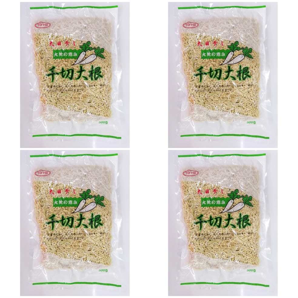 東洋貿易 千切大根 300g × 4【Y倉庫】