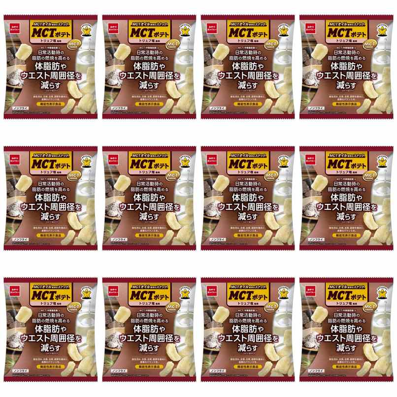 おやつカンパニー MCTポテト トリュフ塩風味 40g × 12【Y倉庫】