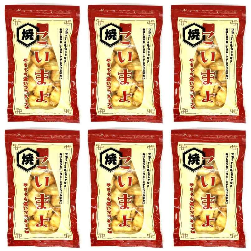 【商品説明】 富士屋 こいまよ やきもち濃いマヨネーズ味 100g の 商品概要 特徴 サクッと焼いた餅生地に通常品よりマヨネーズをたっぷり染みこませた商品です。マヨネーズ好きにはたまらない逸品です。 内容量:100g セット内容:6個 原産地:日本 【商品スペック】 富士屋 こいまよ やきもち濃いマヨネーズ味 100g の商品スペック その他 ●内容量:100g ●名称:あられ ●原材料名:もち米粉(タイ産)、マヨネーズ(卵・大豆・りんごを含む)、粉末マヨネーズ風調味料(乳成分を含む)、食塩、酵母エキス、昆布エキス(小麦を含む)/調味料(アミノ酸等)、酸味料、微粒二酸化ケイ素、増粘剤(タマリンドシードガム)、酸化防止剤(ビタミンE、ローズマリー抽出物)、香料、香辛料抽出物、着色料(ウコン) ●原産国:日本 ●保存方法:直射日光・高温多湿の場所を避けてください。 ●栄養成分表記(100g当たり):エネルギー485kcal、たんぱく質5.6g、脂質19.8g、炭水化物71.0g、食塩相当量1.24g、 ●食物アレルギー:卵・小麦・乳成分・大豆・りんご 他の富士屋の食品&飲料・お酒を探す 食品&飲料・お酒 富士屋>お菓子・スイーツ 富士屋>せんべい・米菓 富士屋 メーカー都合により、パッケージや内容が変更となる場合がございます。パッケージ変更を理由とした返品は承っておりません。