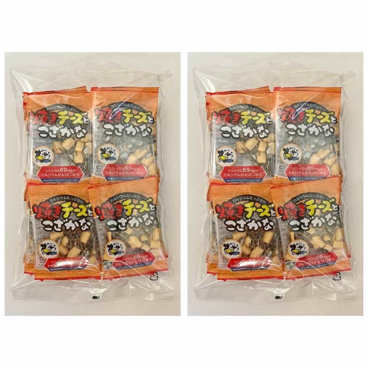 【商品説明】 扇屋食品 焼きチーズとこざかな 7g×20袋 の 商品概要 カリッとサクサク食感のチーズとこざかなの組み合わせ チーズを焙焼し、カリッとサクサク食感にしました。小魚とあわせ香ばしさが増しておいしいです。 内容量:7g×20袋 セット内容:2個 原産地:日本 【商品スペック】 扇屋食品 焼きチーズとこざかな 7g×20袋 の商品スペック その他 ●内容量:7g×20袋 ●名称:珍味・おつまみ ●食物アレルギー:小麦、乳、ごま、大豆 ●原材料:プロセスチーズ(ナチュラルチーズ)(国内製造)、カタクチイワシ煮干(カタクチイワシ、食塩)、砂糖、魚肉加工品(鱈すり身(スケトウダラ、砂糖)、でん粉(小麦を含む)、大豆たん白、食塩、植物油脂)、いりごま、還元水飴、食物繊維、はちみつ/乳化剤、ソルビトール、調味料(アミノ酸等) ●産地:日本 ●保存方法:直射日光、高温多湿を避けて保存してください。 ●栄養成分:栄養成分表示1袋(7g)当り エネルギー30kcal たんぱく質2.9g 脂質1.2g 炭水化物2.1g 食塩相当量0.3g カルシウム69mg 他の扇屋食品の食品&飲料・お酒を探す 食品&飲料・お酒 扇屋食品>お菓子・スイーツ 扇屋食品>おつまみ・珍味 扇屋食品 メーカー都合により、パッケージや内容が変更となる場合がございます。パッケージ変更を理由とした返品は承っておりません。