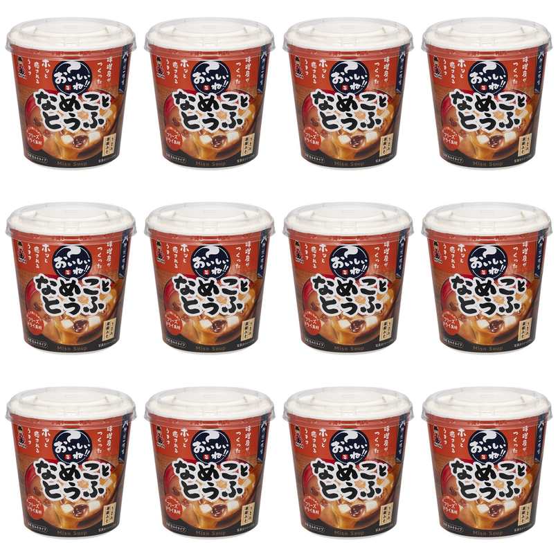 【商品説明】 神州一味噌 おいしいね!! なめこととうふ 20.7g の 商品概要 特徴 国産なめこの旨みととうふの食感が楽しめる。 ●なめこととうふの旨み、枕崎産本枯節の香りがクセになる味わいのみそ汁です。 ・国産のなめこを使用。枕崎産本枯節使用 かつおだし中19.3% 内容量:20.7g セット内容:12個 原産地:日本 【商品スペック】 神州一味噌 おいしいね!! なめこととうふ 20.7g の商品スペック 入数 1食 みその種類 生みそ 具の種類 なめこ とうふ 他の神州一味噌の食品&飲料・お酒を探す 食品&飲料・お酒 神州一味噌）インスタント食品 神州一味噌）スープ・味噌汁 神州一味噌）味噌汁・お吸い物 神州一味噌 アレルゲン 乳 大豆 栄養成分表示 29kcal ※エネルギー(1食あたり) 2.1g ※たんぱく質 0.9g ※脂質 3.1g ※炭水化物 2.2g ※食塩相当量 その他 ●内容量:20.7g ●原材料名:調味みそ:米みそ(国内製造)、食塩、かつお節エキス、かつお節粉末、風味調味料/酒精、調味料(アミノ酸等)、(一部に大豆を含む)具:なめこ、とうふ/豆腐用凝固剤、クエン酸、酸化防止剤(ビタミンC)、(一部に乳成分・大豆を含む) ●食物アレルギー:乳成分、大豆 メーカー都合により、パッケージや内容が変更となる場合がございます。パッケージ変更を理由とした返品は承っておりません。