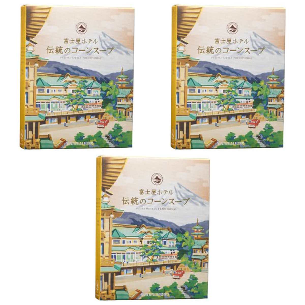 富士屋ホテル 伝統のコーンスープ 160g × 3【Y倉庫】