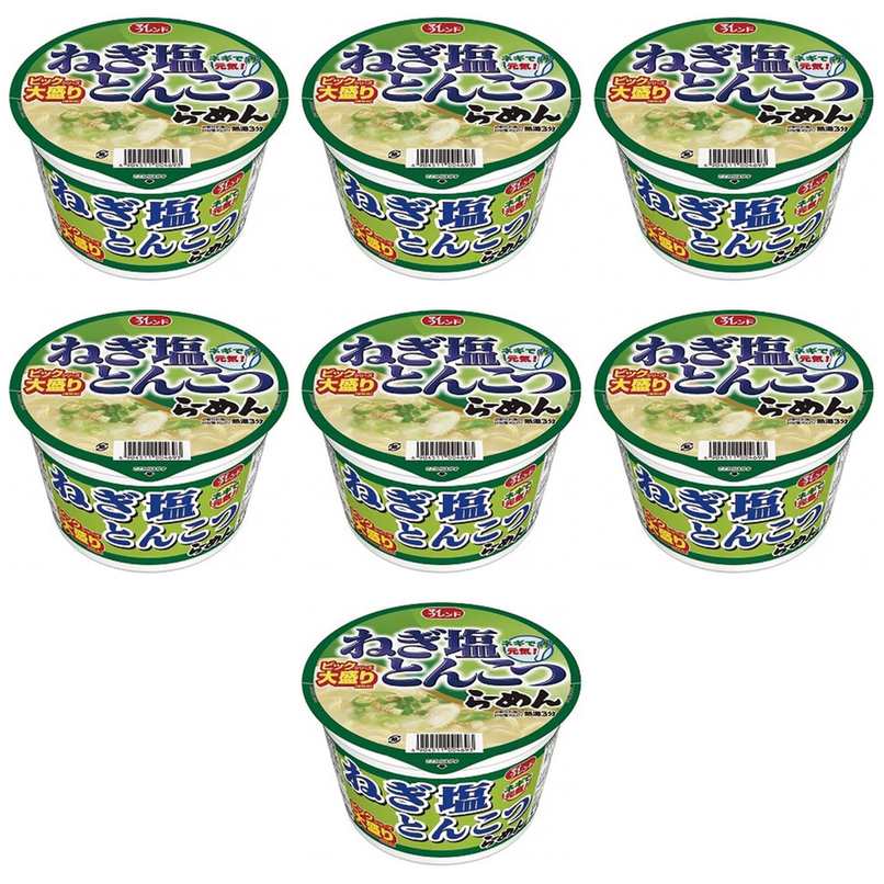 マイフレンド 大黒食品工業 ビック ねぎ塩とんこつらーめん 103g × 7【Y倉庫】
