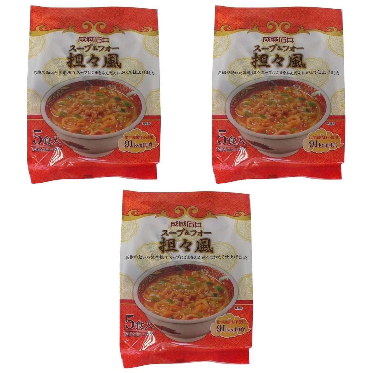 【商品説明】 成城石井 スープ&フォー 担々風 5食 の 商品概要 特徴 花椒の効いた旨辛担々スープにごまをふんだんに加えて仕上げました。化学調味料不使用。 内容量:115.5g(米めん10g×5食、具入り粉末スープ13.1g×5食) セット内容:3個 【商品スペック】 成城石井 スープ&フォー 担々風 5食 の商品スペック 味 坦々風 分量 5人前 アレルゲン 乳 小麦 ごま 大豆 鶏肉 魚介類 他の成城石井の食品&飲料・お酒を探す 食品&飲料・お酒 成城石井）インスタント食品 成城石井）スープ・味噌汁 成城石井）箱・袋スープ 成城石井 栄養成分表示 92kcal ※エネルギー(1食分(23.1g)当たり) 2.9g ※たんぱく質 2.7g ※脂質 13.9g ※炭水化物 1.7g ※食塩相当量 その他 ●内容量:115.5g(米めん10g×5食、具入り粉末スープ13.1g×5食) ●栄養成分表示(1食分(23.1g)当たり):エネルギー92kcal、たんぱく質2.9g、脂質2.7g、炭水化物13.9g、食塩相当量1.7g ●アレルギー表示:乳成分、小麦、ごま、大豆、鶏肉、魚醤パウダー(魚介類) メーカー都合により、パッケージや内容が変更となる場合がございます。パッケージ変更を理由とした返品は承っておりません。