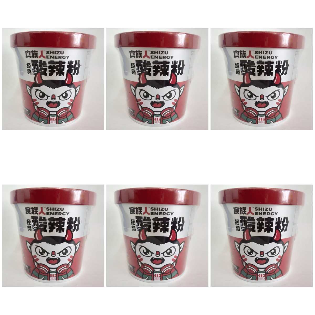 食族人 酸辣粉(春雨スープ)130g × 6【Y倉庫】