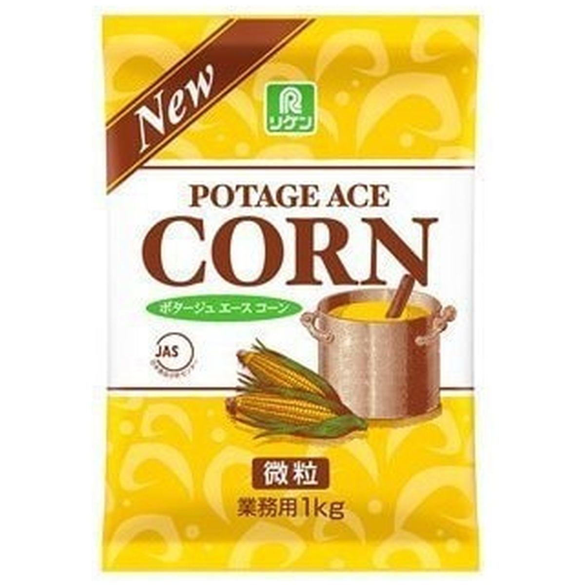 【商品説明】 理研ビタミン ポタージュエースコーン(JAS) 1kg の 商品概要 厳選されたスイートコーンと粉乳をたっぷり使ったコーンポタージュ コーンスープ、コーンシチュー、コロッケ等いろいろな料理に応用できます。 内容量:1kg セット内容:1個 【商品スペック】 理研ビタミン ポタージュエースコーン(JAS) 1kg の商品スペック 味 コーン アレルゲン 小麦 乳 鶏肉 豚肉 他の理研ビタミンの食品&飲料・お酒を探す 食品&飲料・お酒 理研ビタミン）インスタント食品 理研ビタミン）スープ・味噌汁 理研ビタミン）箱・袋スープ 理研ビタミン 栄養成分表示 428kcal ※エネルギー((100g)あたり) 9.8g ※たんぱく質 14.4g ※脂質 64.7g ※炭水化物 3.07g ※ナトリウム その他 ●原材料名 スイートコーンパウダー、デキストリン、食用精製加工油脂、馬鈴しょでん粉、小麦粉、食塩、脱脂粉乳、粉末動物油脂、ぶどう糖、小麦たん白発酵調味料、砂糖、乳糖、全粉乳、チキンコンソメパウダー、チーズ、ほたてエキスパウダー、乳等を主要原料とする食品、香辛料、調味料(アミノ酸等)、香料、増粘剤(グァーガム)、(原材料の一部に豚肉を含む) ●栄養成分表示 (100g)あたり エネルギー:428kcal、たんぱく質:9.8g、 脂質:14.4 g、炭水化物:64.7g、ナトリウム:3.07g メーカー都合により、パッケージや内容が変更となる場合がございます。パッケージ変更を理由とした返品は承っておりません。