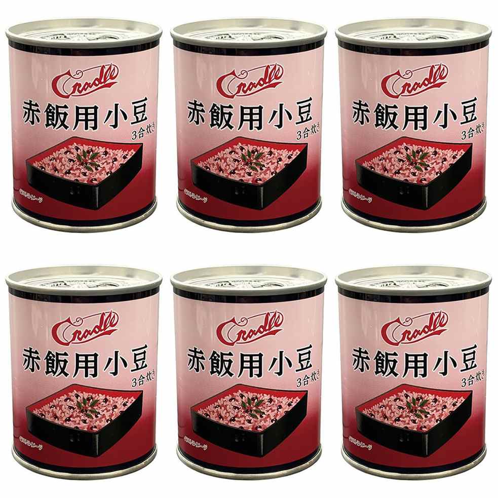 【商品説明】 クレードル興農 赤飯用小豆 3合炊き 230g の 商品概要 北海道産の小豆が原料 お祝い事やおもてなしの席にぴったりのお赤飯が、もち米と一緒に炊くだけで簡単に作れます。 お召し上がり方 (1)もち米3合をとぎ、水切りします。 (2)水切りしたもち米を炊飯器に入れ、本品を液汁ごと入れます。 (3)水を320ml入れ、全体をよくかきまぜてから炊飯します。 使用上の注意 ・開缶時及び内容物を取り出すときには、缶の切り口で手を傷つけないようご注意ください。 ・液中に小豆の成分が沈殿することがありますが、品質には問題ございません。 ・開缶前に、軽く振ってください。 内容量:230g セット内容:6個 原産地:日本 【商品スペック】 クレードル興農 赤飯用小豆 3合炊き 230g の商品スペック その他 ●内容量:230g ●名称:小豆・水煮 ●原材料名:小豆(北海道産)、食塩/乳酸カルシウム、クエン酸 ●産地:北海道 ●直射日光を避け、常温で保存してください。 ●栄養成分表示 [100g当たり]:熱量:58kcal、たんぱく質:3.9g、脂質:0.4g、炭水化物:11.1g、食塩相当量:0.4g ●食物アレルギー:なし 他のクレードル興農の食品&飲料・お酒を探す 食品&飲料・お酒 クレードル興農）缶詰・瓶詰・パウチ クレードル興農）豆類 クレードル興農 メーカー都合により、パッケージや内容が変更となる場合がございます。パッケージ変更を理由とした返品は承っておりません。
