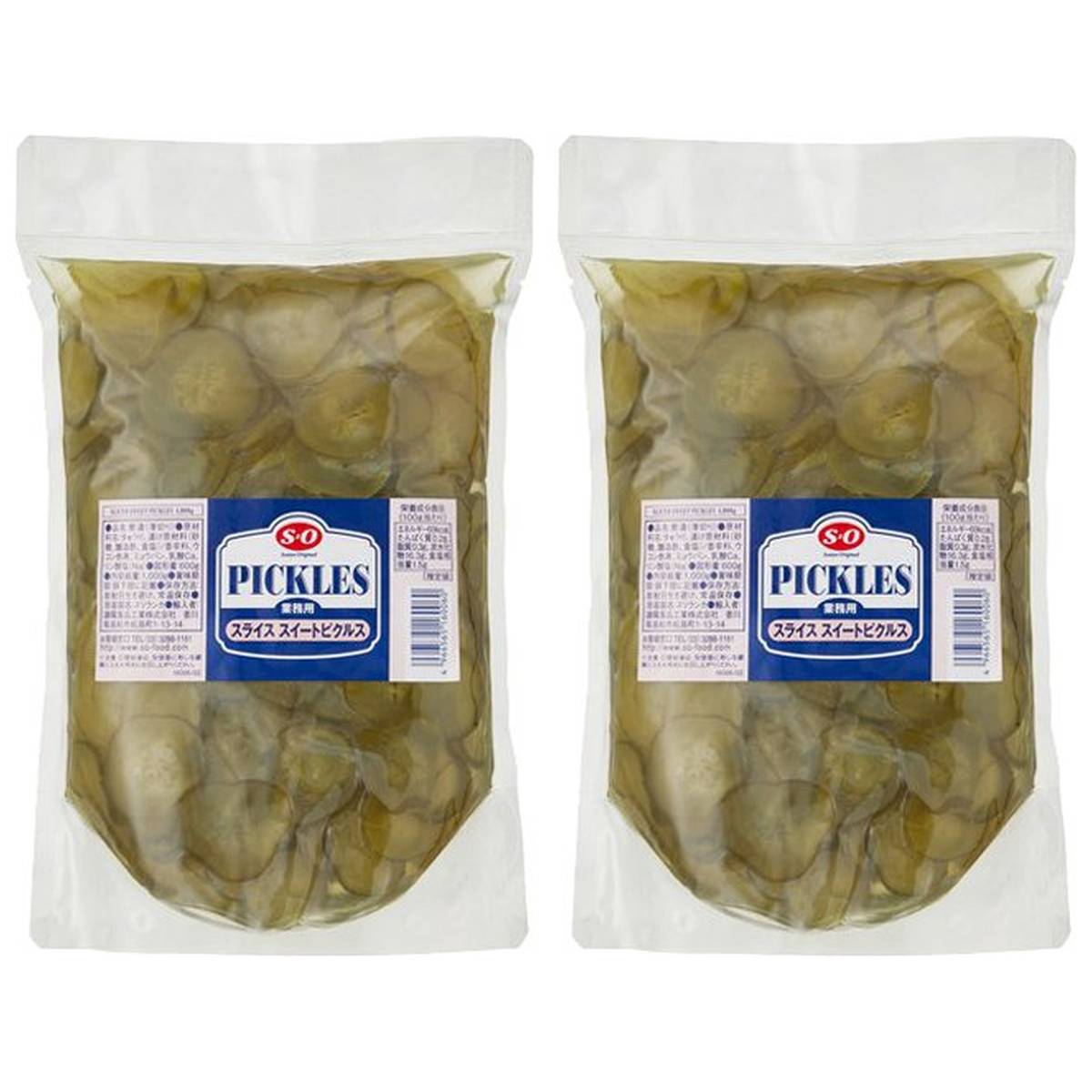 【商品説明】 讃陽食品工業 S=O スライススイートピクルス(パウチ) 1kg の 商品概要 特徴 甘酸っぱいスイートピクルスをスライスしました。ハンバーガーやサンドイッチなどにそのまま使えて便利です。 内容量:1kg セット内容:2個 メーカー都合により、パッケージや内容が変更となる場合がございます。パッケージ変更を理由とした返品は承っておりません。