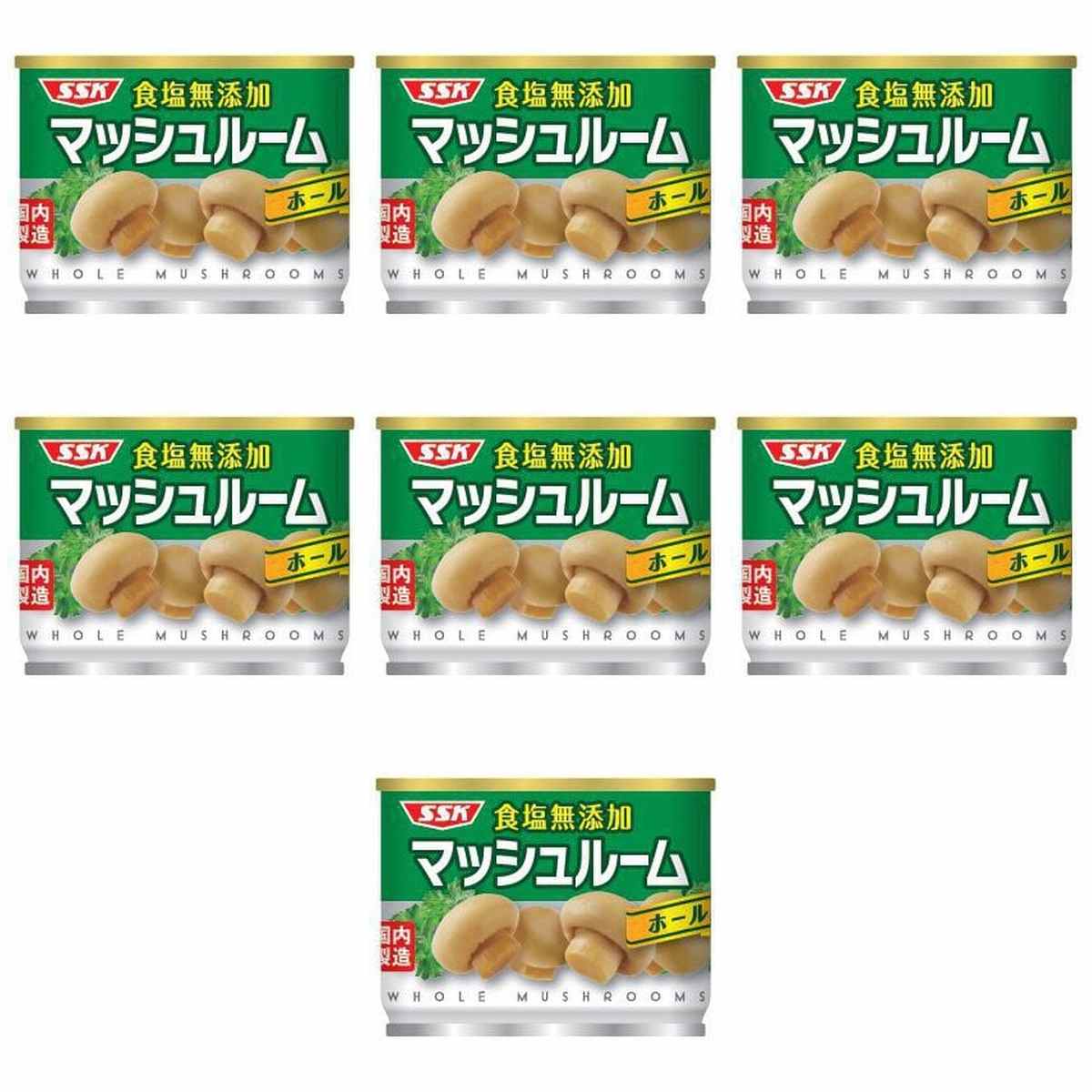【商品説明】 清水食品 食塩無添加 マッシュルーム ホール 125g の 商品概要 粒ぞろいの食塩無添加マッシュルーム 下ごしらえいらずで、そのまま料理の素材として使えます。 ごろっとした具材感を出したいお料理に最適です。 シチュー・グラタン・炒めものなどに幅広くご利用いただけます。 内容量:125g セット内容:7個 【商品スペック】 清水食品 食塩無添加 マッシュルーム ホール 125g の商品スペック その他 ●原材料名:マッシュルーム(中国)、酸化防止剤(ビタミンC) ●栄養成分(100g当たり、液汁除く):エネルギー14kcal、たんぱく質2.7g、脂質0.5g、炭水化物3.0g、食塩相当量0.01g、カリウム38mg、リン35mg ●内容量:125g ●賞味期限:37ヶ月 他の清水食品の食品&飲料・お酒を探す 食品&飲料・お酒 清水食品）缶詰・瓶詰・パウチ 清水食品）なめ茸などきのこ類 清水食品 メーカー都合により、パッケージや内容が変更となる場合がございます。パッケージ変更を理由とした返品は承っておりません。