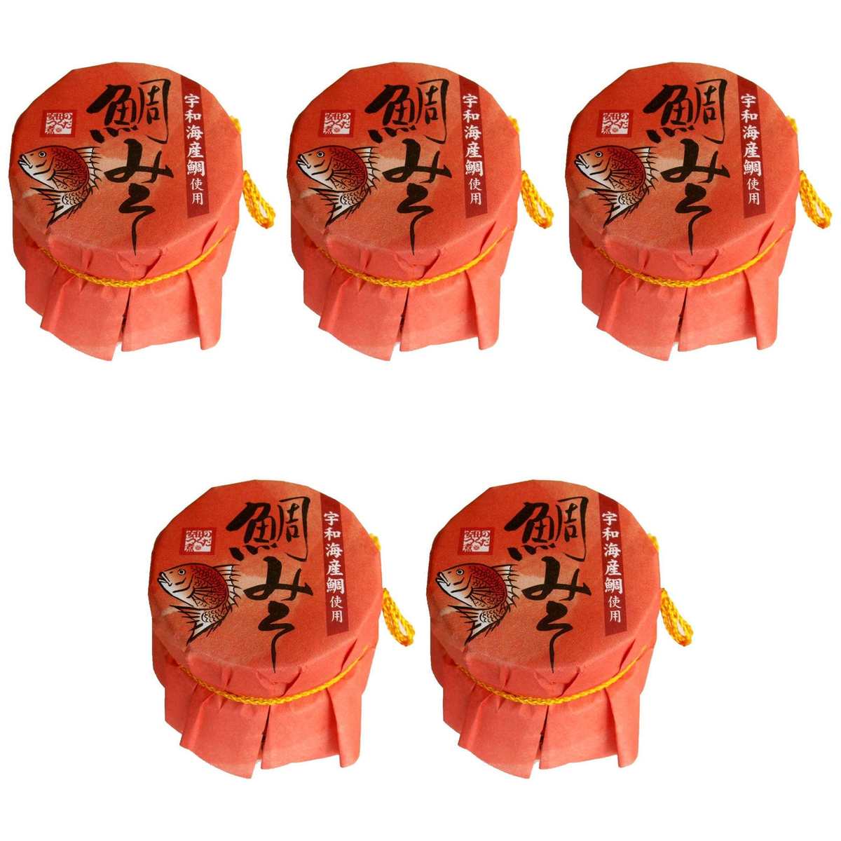 【商品説明】 安田食品 鯛みそ 100g の 商品概要 宇和海産の鯛を使用 宇和海で育った鯛のペーストを使い、鯛のうま味が口の中で広がります。 味付けは甘口です 鯛のうま味と味噌の風味がよく合い、お子様からご年配の方まで、どなたにもおいしくお召し上がりいただけます。 着色料、保存料不使用 着色料、保存料は使用しておりません。 内容量:100g セット内容:5個 原産地:日本 【商品スペック】 安田食品 鯛みそ 100g の商品スペック 内容量 100g アレルゲン 小麦 大豆 他の安田食品の食品&飲料・お酒を探す 食品&飲料・お酒 安田食品）缶詰・瓶詰・パウチ 安田食品）ツナ・さば・鮭など魚介類 安田食品）その他 魚介類 安田食品 栄養成分表示 21kcal ※エネルギー(1食10g当たり) 0.87g ※たんぱく質 0.35g ※脂質 3.66g ※炭水化物 0.56g ※食塩相当量 その他 ●原材料:調合みそ(大豆を含む、国内製造)、鯛ペースト、砂糖、還元水飴、醤油(小麦・大豆を含む)、粒状大豆たん白、食塩、かつお節エキス、寒天/調味料(アミノ酸等)、増粘多糖類 ●ご注意:開栓後は冷蔵庫(10°C以下)。 ●保存方法:直射日光を避けてください ●本体寸法/幅×奥行×高さ(約cm):6.7×6.7×6 ●本体重量(約kg):0.25 ●7大アレルゲン:小麦 メーカー都合により、パッケージや内容が変更となる場合がございます。パッケージ変更を理由とした返品は承っておりません。