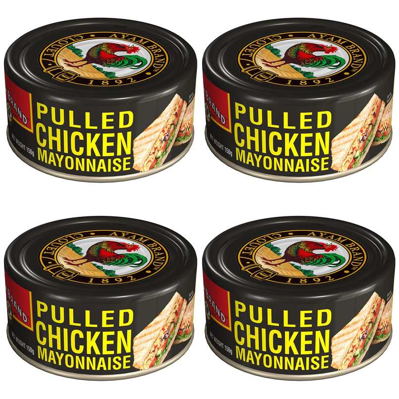 【商品説明】 アヤム AYAM AYAM(アヤム) A4-32 プルドチキン マヨネーズ 150g の 商品概要 細かくほぐした鶏むね肉をピリ辛のマヨネーズ風味に味付け ピリ辛のマヨネーズ風味。タンパク質が手軽にとれて、サンドイッチ、タコス、パスタ、サラダなどにアレンジしやすいアイテムです。 アレンジ色々! マヨネーズをメインに味付けされたほぐし肉は、アレンジしやすいことが特徴です。ピリ辛なマヨネーズ風味は様々なお料理のトッピングや、具に混ぜ込んでも美味しくいただけます。 Ready-To-Eat(そのまま食べられる)食品 缶詰タイプのほぐした鶏肉は、賞味期間も長く保存食にも!手軽に持ち運べる缶タイプで、キャンプ・ピクニックにもおすすめです。 ハラル(ハラール)認証取得 イスラム教徒が多く在住しているアジア圏では、食品にハラル(ハラール)マークを標記することにより、宗教上食することを禁じられている食材が入っていない製品であることを伝えています。アヤムでは販売国に関わらず、すべての製品にハラル(ハラール)マークを標記することを原則としています。 AYAM(アヤム) 1892年の設立以来120年以上にわたり、エスニック料理には欠かせない東南アジア食材を作り続けています。現在では、シンガポールとマレーシアに拠点を置き、アジア各国、ヨーロッパ、オーストラリアなど30ヶ国で以上で販売されており、マレーシアでは認知度100%のブランドです。容量や濃さが違う種類豊富なココナッツミルクをはじめ、本場の味をそのまま再現できるアジアンカレーペースト、日本でも馴染みのあるアジア各国の伝統料理がご家庭でも楽しめるアジアンペースト&ソースの他、カヤジャム、魚の缶製品などの本格アジアン・エスニック食材をラインナップしており、本格的なアジアン料理を手軽にお楽しみいただけます。 内容量:150g セット内容:4個 【商品スペック】 アヤム AYAM AYAM(アヤム) A4-32 プルドチキン マヨネーズ 150g の商品スペック その他 ●内容量:150g ●名称:鶏肉味付(ほぐし肉) ●食物アレルギー:卵、大豆、鶏肉※本製品のラインでは、えび、小麦、そば、乳、落花生、くるみを使用した製品を製造しています。 ●原材料:鶏肉、大豆油、醸造酢、砂糖、スィートコーン、赤唐辛子、青唐辛子、こめ油、食塩、全卵パウダー/増粘剤(加工でん粉、キサンタンガム) 原産国名:タイ ●保存方法:直射日光、高温多湿を避け常温で保存 ●栄養成分 (100g当たり)/熱量155kcal、タンパク質15.5g、脂質7.7g、炭水化物5.9g、食塩相当量1.1g(推定値) 他のアヤムの食品&飲料・お酒を探す 食品&飲料・お酒 アヤム AYAM）缶詰・瓶詰・パウチ アヤム AYAM）コンビーフ・ミートなど肉類 アヤム AYAM メーカー都合により、パッケージや内容が変更となる場合がございます。パッケージ変更を理由とした返品は承っておりません。