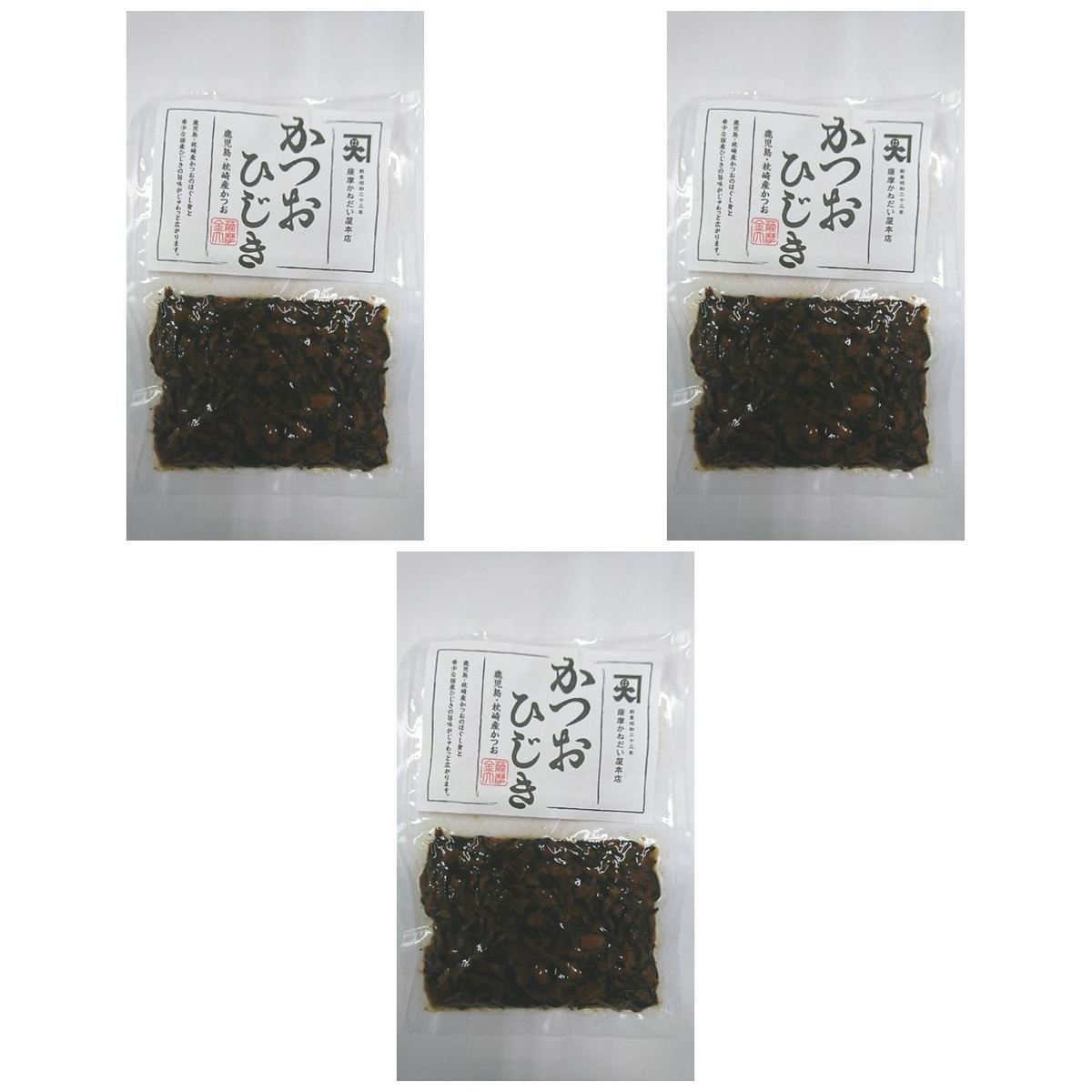 かねだい食品 かつおひじき 75g × 3