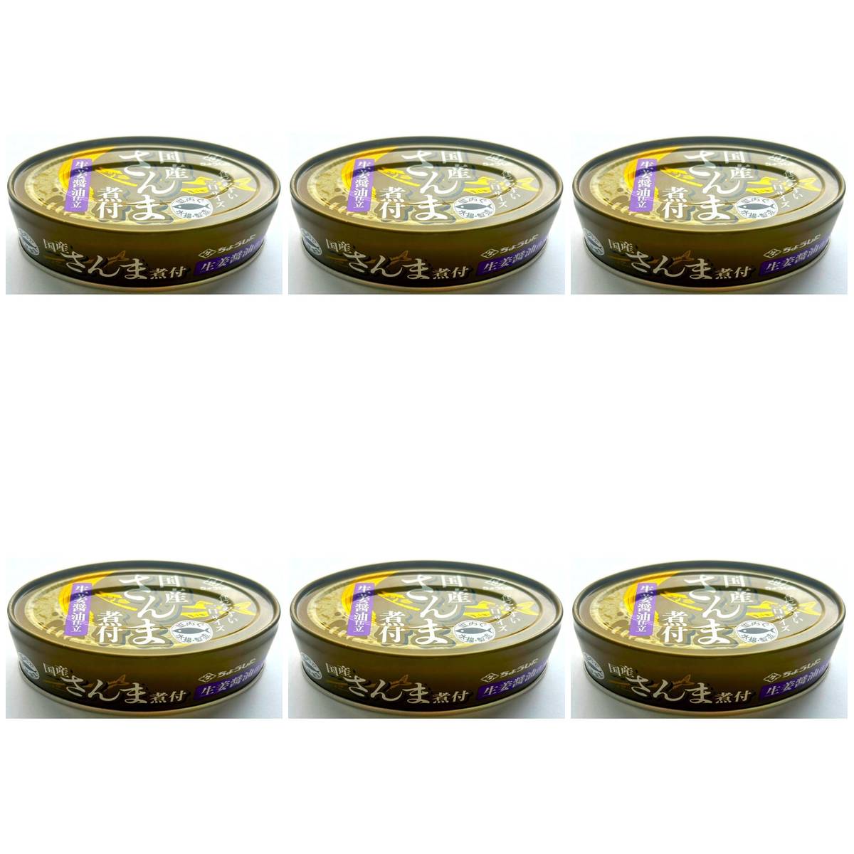 田原缶詰 国産さんま煮付 生姜醤油仕立 100g × 6【Y倉庫】