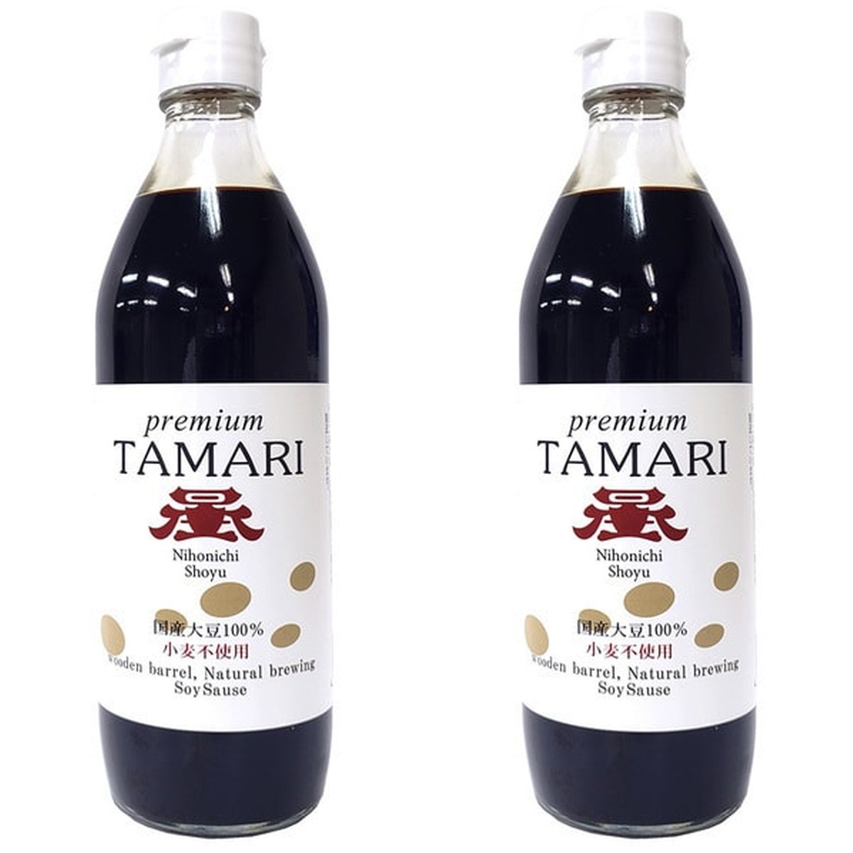岡直三郎商店 日本一 premium TAMARI 500ml × 2
