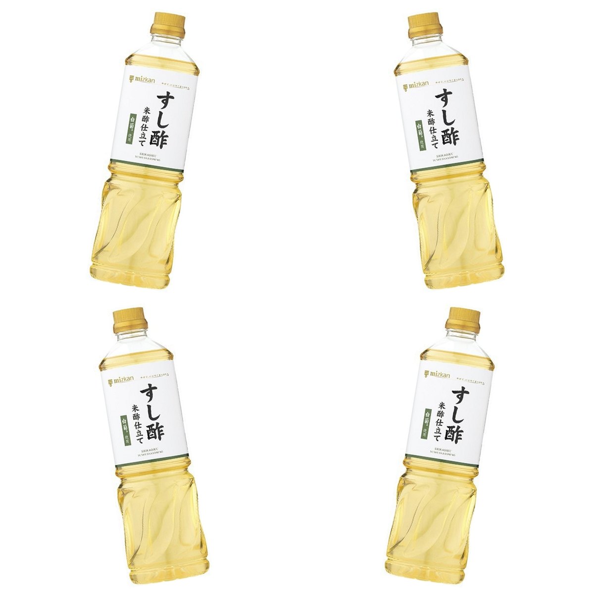 ミツカン すし酢米酢仕立て 白菊使用 1L × 4【Y倉庫】