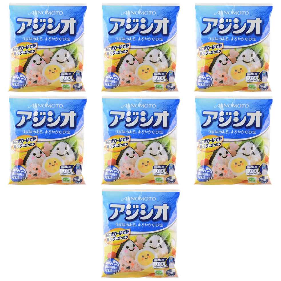 味の素 アジシオ [袋 300g] × 7【Y倉庫】