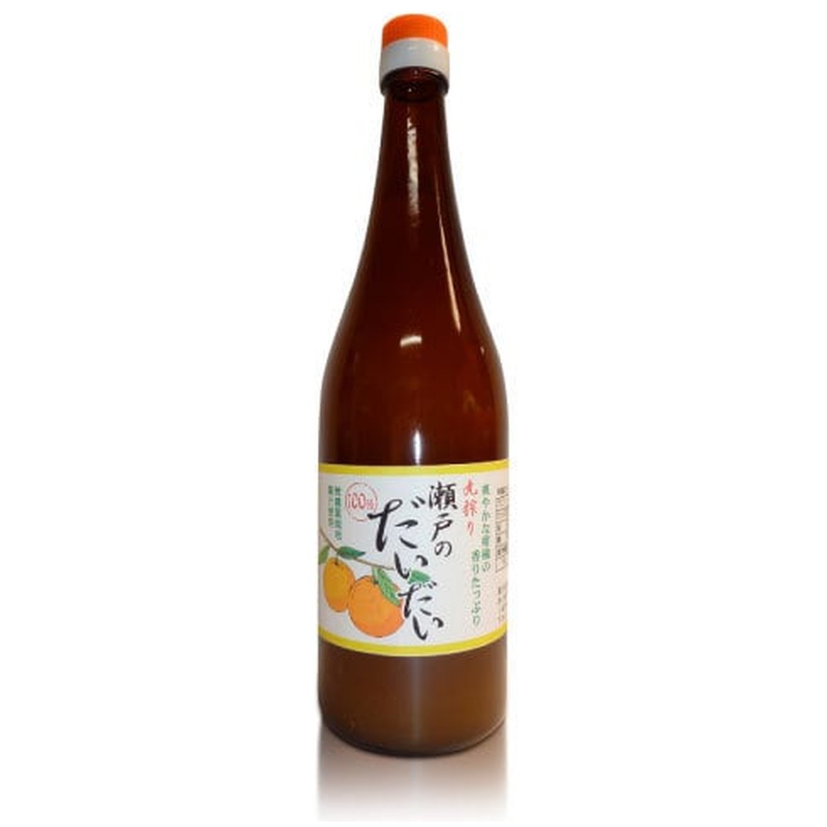 【商品説明】 四国明治飲料 瀬戸のだいだい酢 720ml の 商品概要 国産だいだい使用 原料のだいだいは全て国産を使用しています。 使用例 お刺身・カキ料理・焼き魚にかけるだけ 着色料・香料・保存料不使用 着色料・香料・保存料全て不使用、果実のみ丸絞り。1瓶に約50~60個分の果汁(720mlの場合) 内容量:720ml セット内容:1個 【商品スペック】 四国明治飲料 瀬戸のだいだい酢 720ml の商品スペック その他 ●原材料:だいだい ●商品サイズ:290mm×70mm×70mm ●重量:1200g ●開封前:常温保存 開封後:冷蔵(10°C以下)保存 他のフードインパクトの食品&飲料・お酒を探す 食品&飲料・お酒 四国明治飲料）調味料・油・スパイス 四国明治飲料）香辛料・スパイス 四国明治飲料）果汁 四国明治飲料 メーカー都合により、パッケージや内容が変更となる場合がございます。パッケージ変更を理由とした返品は承っておりません。