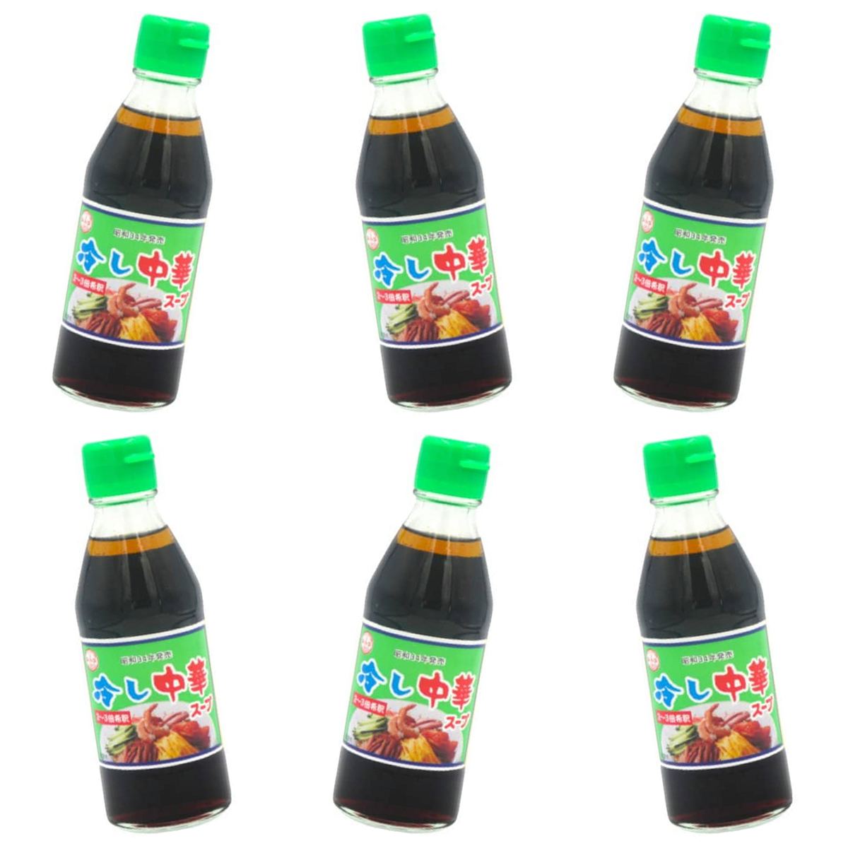 あみ印食品工業 冷し中華スープ 180ml × 6【Y倉庫】