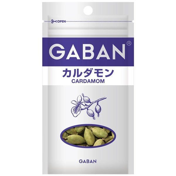 ギャバン GABAN ハウス食品 GABAN カルダモン ホール 袋4g × 6【Y倉庫】