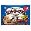 【6セット】不二家 カントリーマアム クリスピー バニラ&ショコラ 163g【Y倉庫】