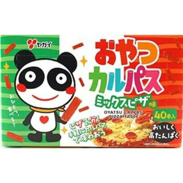 【4セット】ヤガイ おやつカルパス ミックスピザ味BOX 120g【Y倉庫】