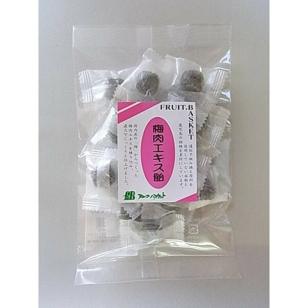 【5セット】フルーツバスケット 梅肉エキス飴 80g【Y倉庫】