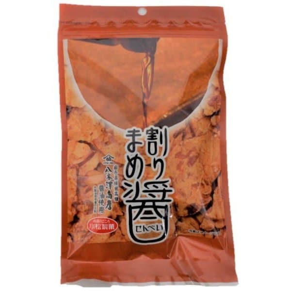 【7セット】小松製菓 割りまめ醤せんべい 66g【Y倉庫】