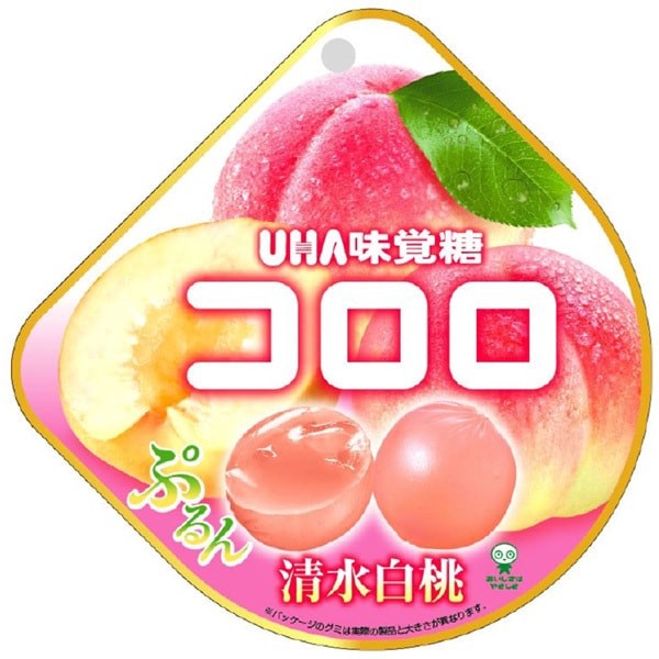 【12セット】UHA味覚糖 コロロ 清水白桃 40g【Y倉庫】