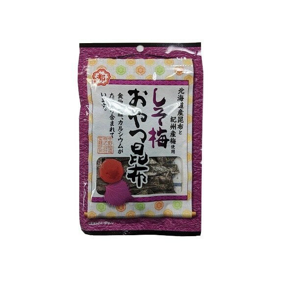 【7セット】中野物産 しそ梅おやつ昆布 25g【Y倉庫】