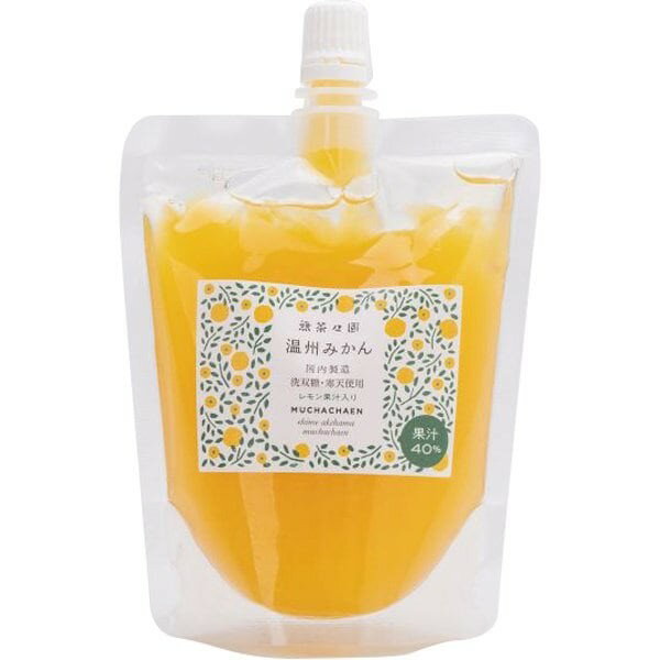 【4セット】無茶々園 無茶々園の飲む柑橘ゼリー 温州みかん 160g【Y倉庫】