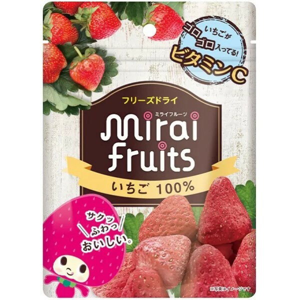 【4セット】ビタットジャパン ミライフルーツ いちご 8g【Y倉庫】