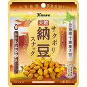【7セット】KANRO サクポリ 納豆スナック 旨みしょうゆ味 21g【Y倉庫】