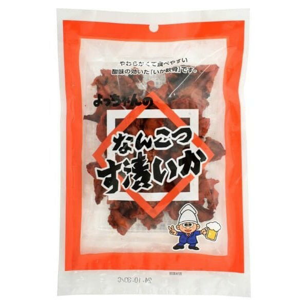 【4セット】よっちゃん食品工業 なんこつす漬いか 75g【Y倉庫】