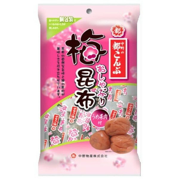 【5セット】中野物産 中野物産 梅おしゃぶり昆布 ピロー 30g【Y倉庫】