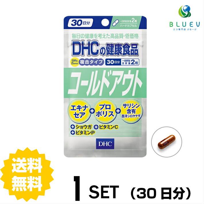 【スーパーセール P5倍】 DHC サプリメント コールドアウト 30日分（60粒） ×1セット