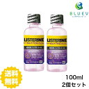 【2本セット】 【送料無料】 薬用リステリン トータルケアゼロ プラス 100ml×2セット マウスウォッシュ はみがき 口臭予防 洗口液 ノンアルコール 殺菌 口臭 LISTERINE ジョンソンエンドジョンソン