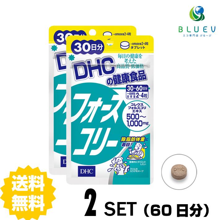 DHC サプリメント フォースコリー 30日分（120粒） ×2セット