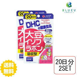 DHC サプリメント 大豆イソフラボン　吸収型　20日分（40粒）×2セット