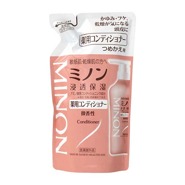 【送料無料】 ミノン 薬用コンディショナー つめかえ用 380mL