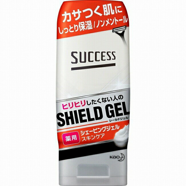 サクセス 薬用シェービングジェル スキンケアタイプ 180g カミソリ 剃刀 髭剃り ヒゲ ジェル シェービング 男性 schick