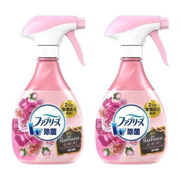 【2セット】 【送料無料】 P&G ファブリーズ 布用 レノアハピネス アンティークローズ 本体 370mL