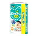 【マラソン期間 P5倍 】 パンパース おむつ さらさらケア テープ ウルトラジャンボ Mサイズ 70枚入り pampers おむつ テープ 紙オムツ 赤ちゃん ギフト 贈り物 吸収性 人気 ランキング P&G