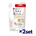 【2セット】 なめらか本舗 とろんと濃ジェル 詰替用 100g おすすめ オールインワンジェル つめかえ パウチ 豆乳イソフラボン 基礎化粧品 化粧水 美容液 乳液 パック 化粧下地 浸透力 保湿力 クリーム プチプラ 時短 スキンケア なめらか 潤い