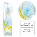 055 薔薇 ライトブルー スターフラワー ハーバリウム herbarium プリザーブドフラワー ドライフラワー 送料無料 ラッピング無料 メッセージカード無...