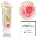 077 薔薇とシャワーグラス ピンク ローズ ハーバリウム herbarium プリザーブドフラワー ドライフラワー 送料無料 ラッピング無料 メッセージカード...